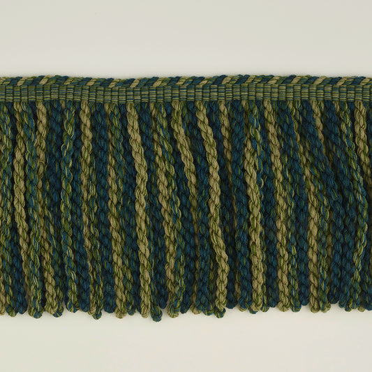700 8" Bullion Fringe Trim by George Spencer Designs in Evergreen