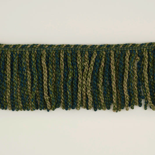 700 5" Bullion Fringe Trim by George Spencer Designs in Evergreen