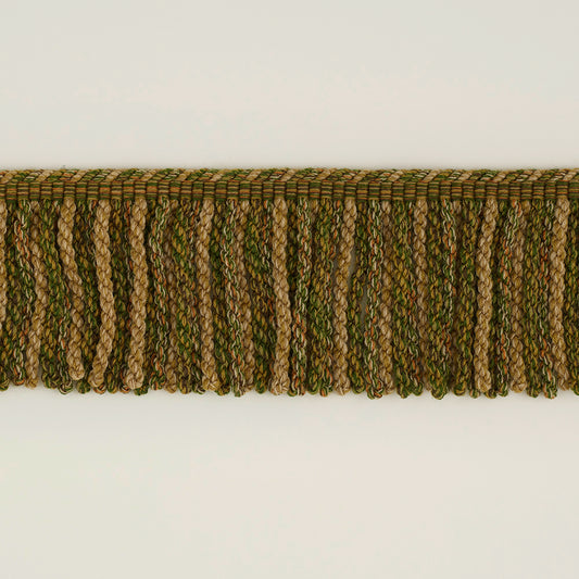 700 5" Bullion Fringe Trim by George Spencer Designs in Sour Green
