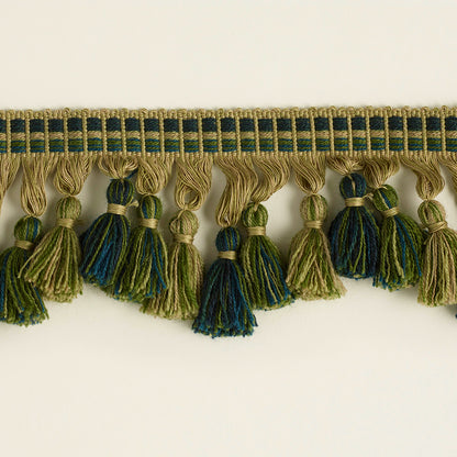 707 Tassel Fringe Trim by George Spencer Designs in Evergreen