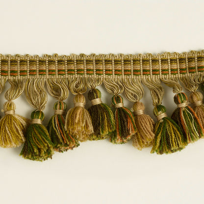 707 Tassel Fringe Trim by George Spencer Designs in Sour Green