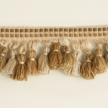 707 Tassel Fringe Trim by George Spencer Designs in Cream