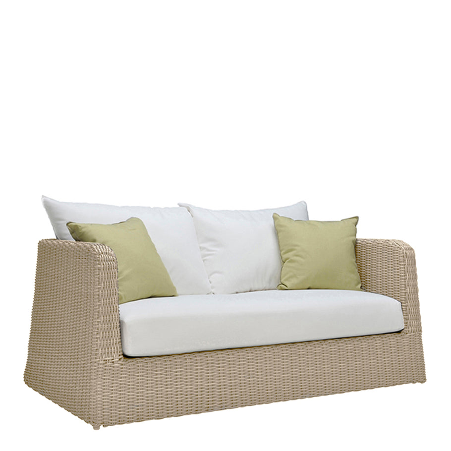 Zeya Sofa 2 Seat by JANUS et Cie in Carrara White