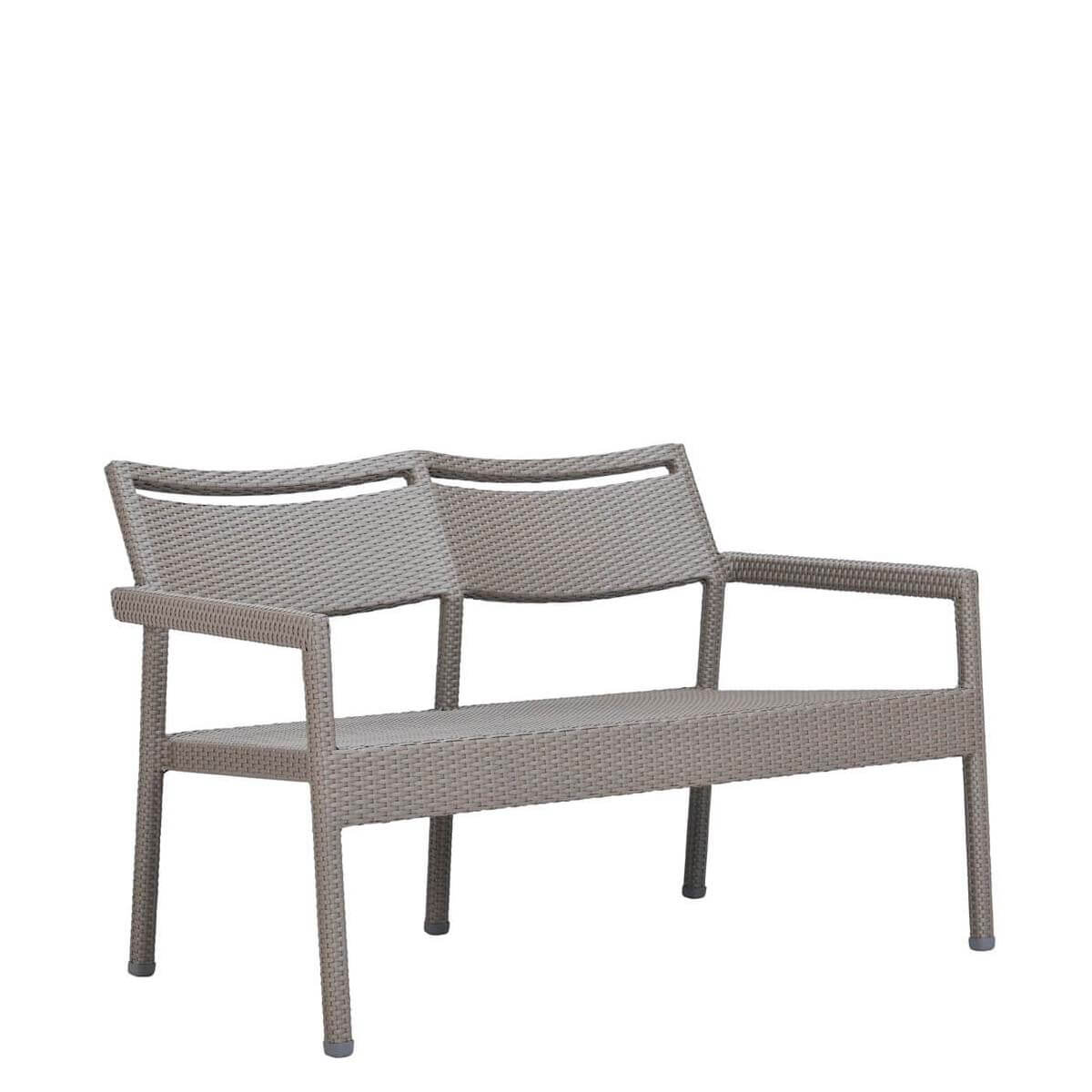 Niche Sofa 2 Seat by JANUS et Cie in Palladium Twill