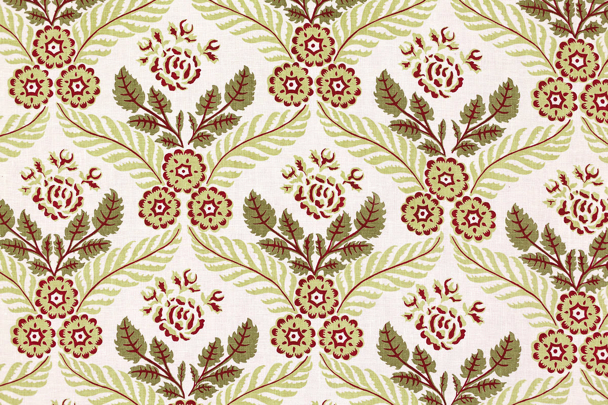 Agnes Fabric by Raoul Textiles in Caper