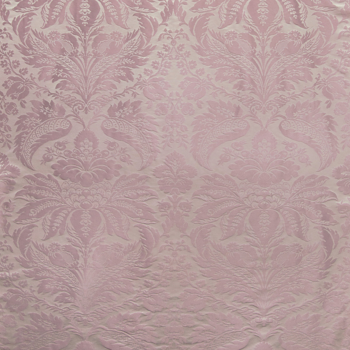 Damask Pierre Fabric by Brunschwig & Fils in Amethyst