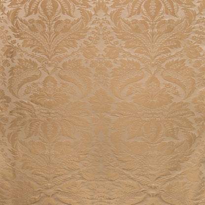 Damask Pierre Fabric by Brunschwig & Fils in Chestnut