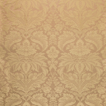 Damask Pierre Fabric by Brunschwig & Fils in Wheat