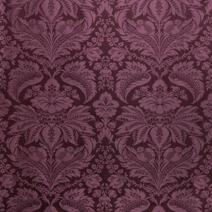 Damask Pierre Fabric by Brunschwig & Fils in Eggplant
