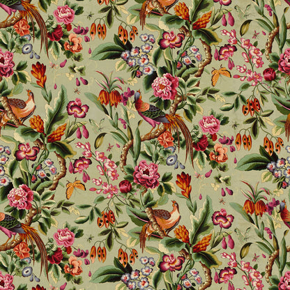 Pheasans Fabric by Brunschwig & Fils in Sable