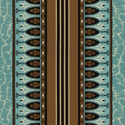 Lola Montez Fabric by Brunschwig & Fils in Turquoise