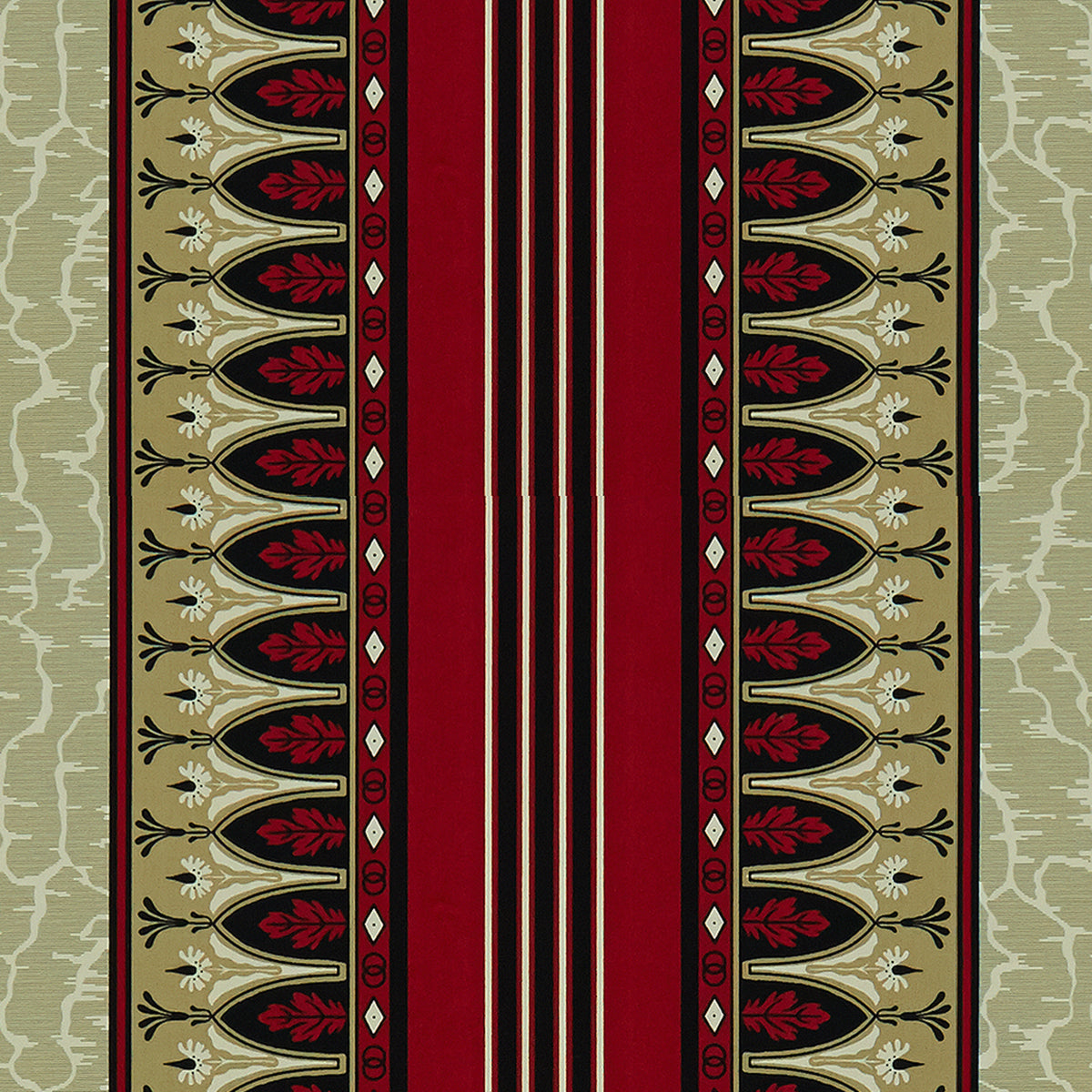 Lola Montez Fabric by Brunschwig & Fils in Red