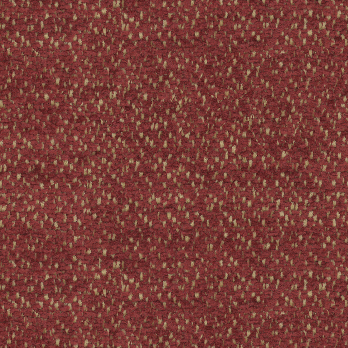 Bourget Chenille Fabric by Brunschwig & Fils in Ruby