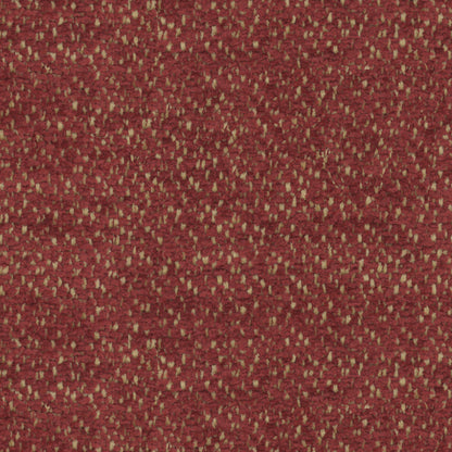 Bourget Chenille Fabric by Brunschwig & Fils in Ruby