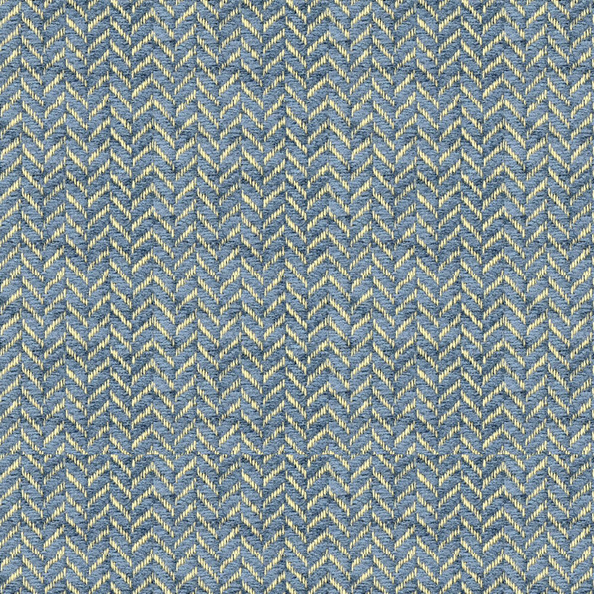 Mottaret Chenille Fabric by Brunschwig & Fils in Blue
