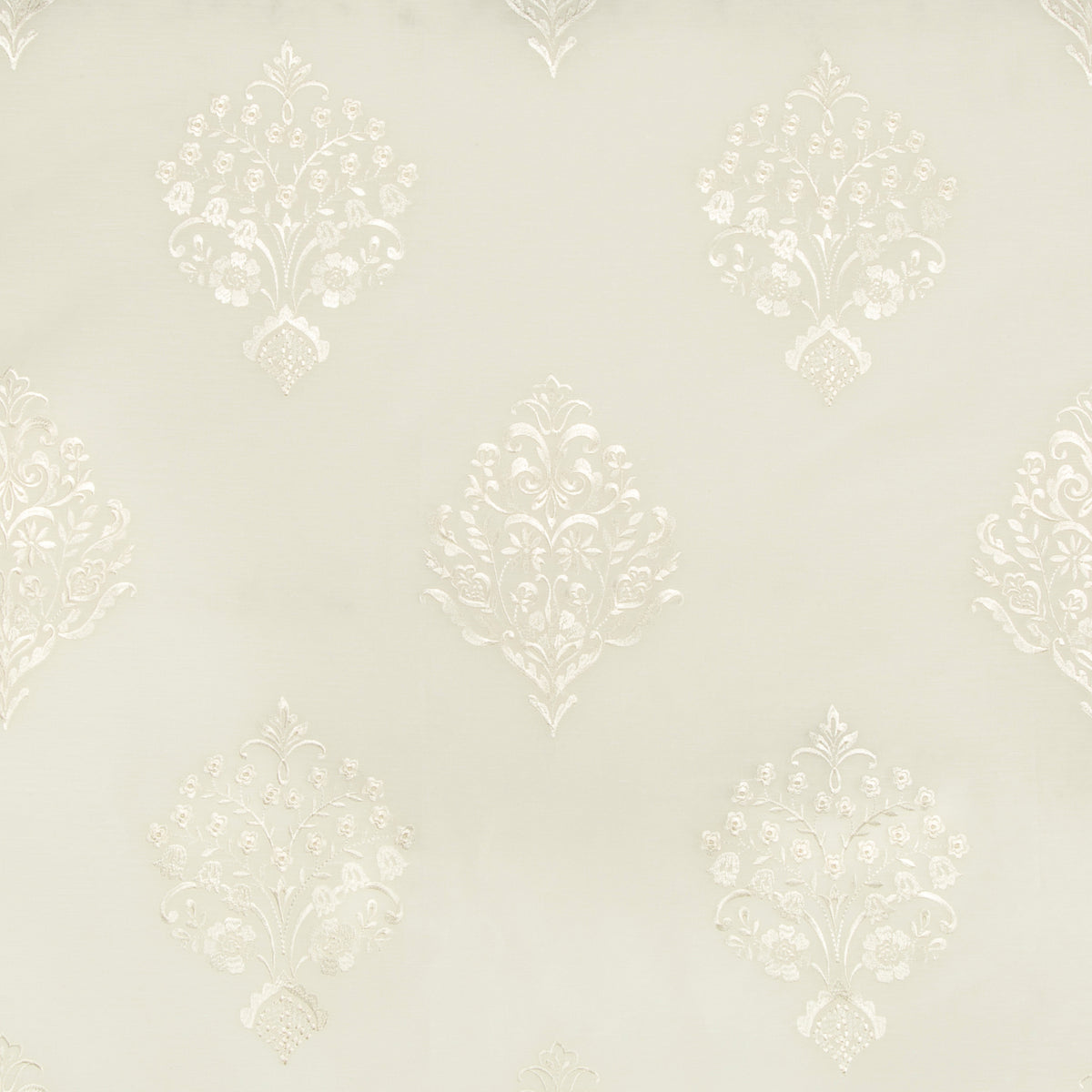 Catulle Sheer Fabric by Brunschwig & Fils in White