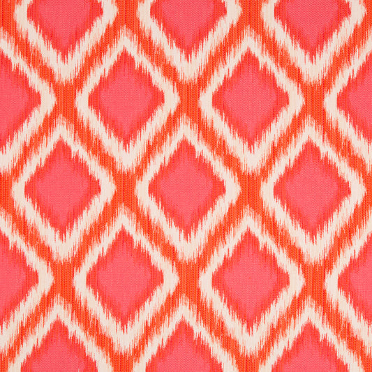 Kapari Woven Fabric by Brunschwig & Fils in Coral