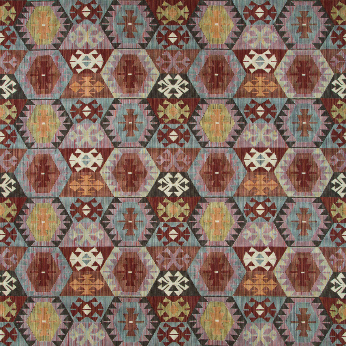 Ispahan Fabric by Brunschwig & Fils in Spice