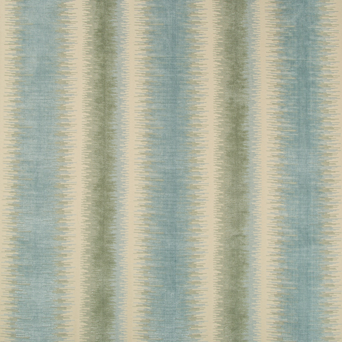 Bromo Velvet Fabric by Brunschwig & Fils in Seafoam