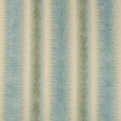 Bromo Velvet Fabric by Brunschwig & Fils in Seafoam