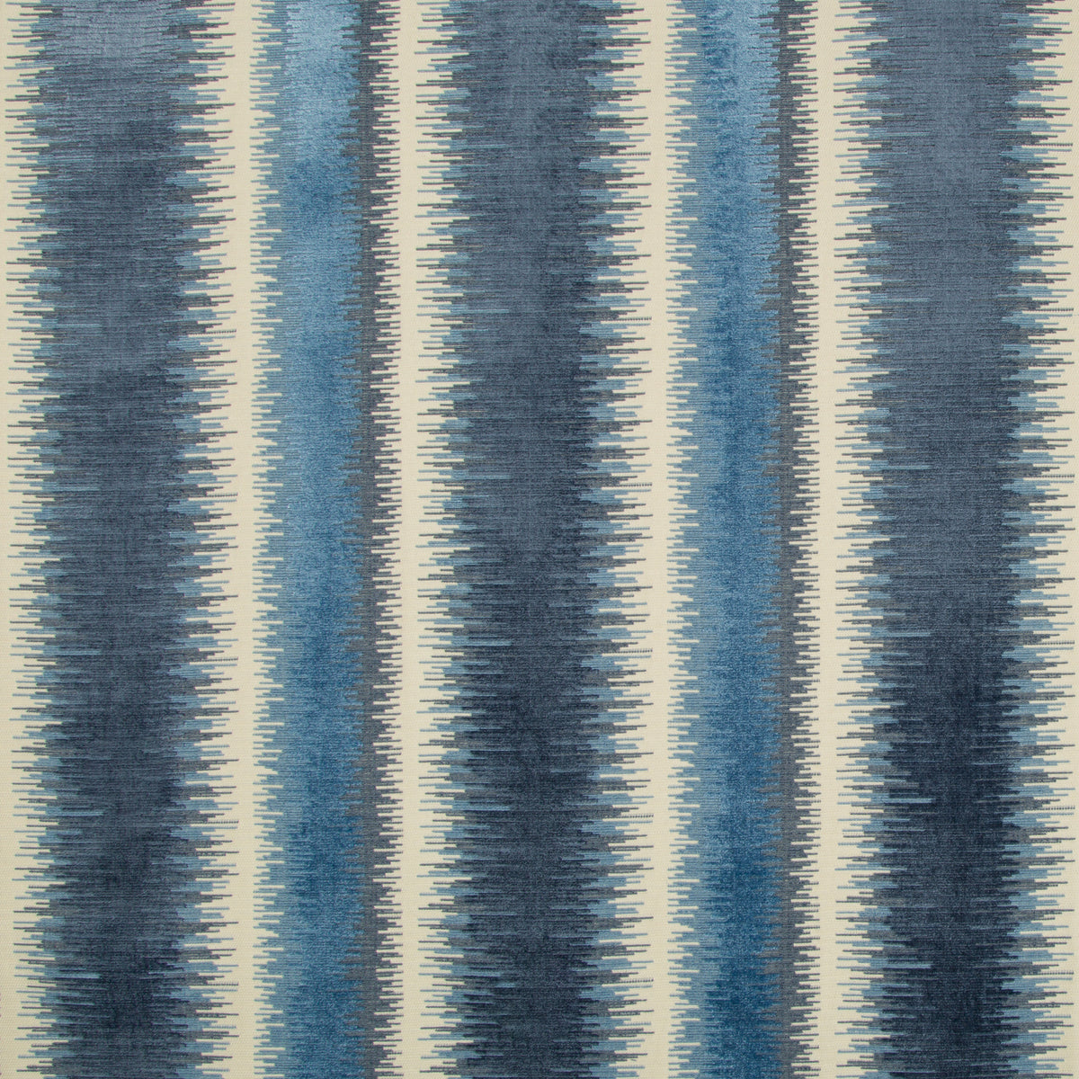 Bromo Velvet Fabric by Brunschwig & Fils in Blue
