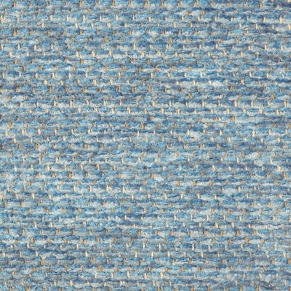 Chamoux Texture Fabric by Brunschwig & Fils in Blue