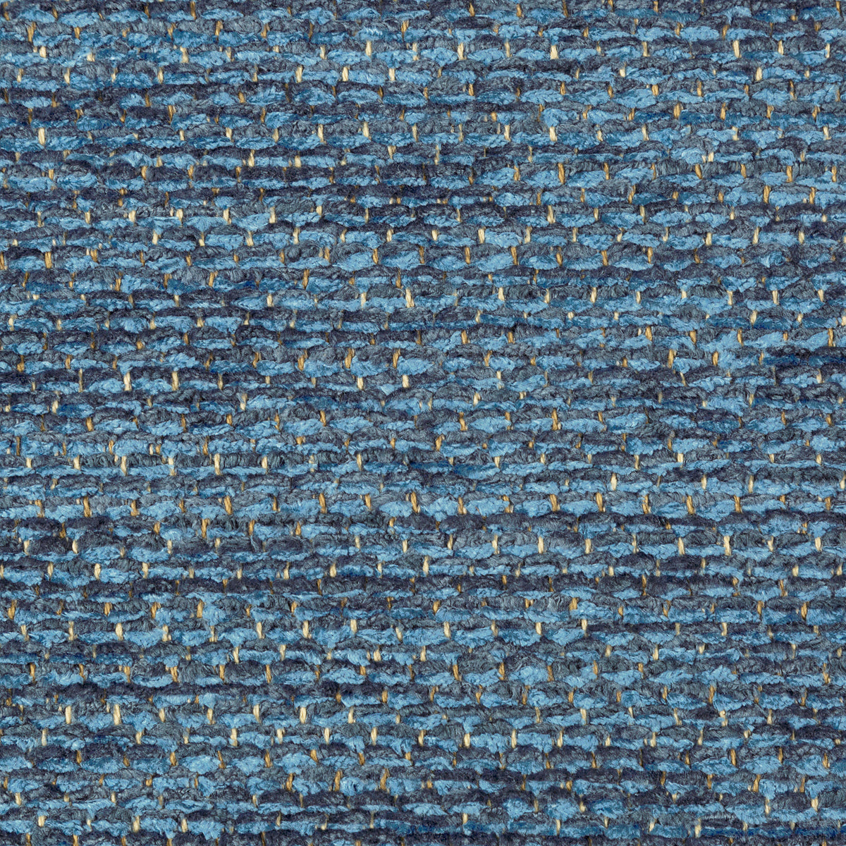 Chamoux Texture Fabric by Brunschwig & Fils in Navy