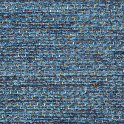 Chamoux Texture Fabric by Brunschwig & Fils in Navy