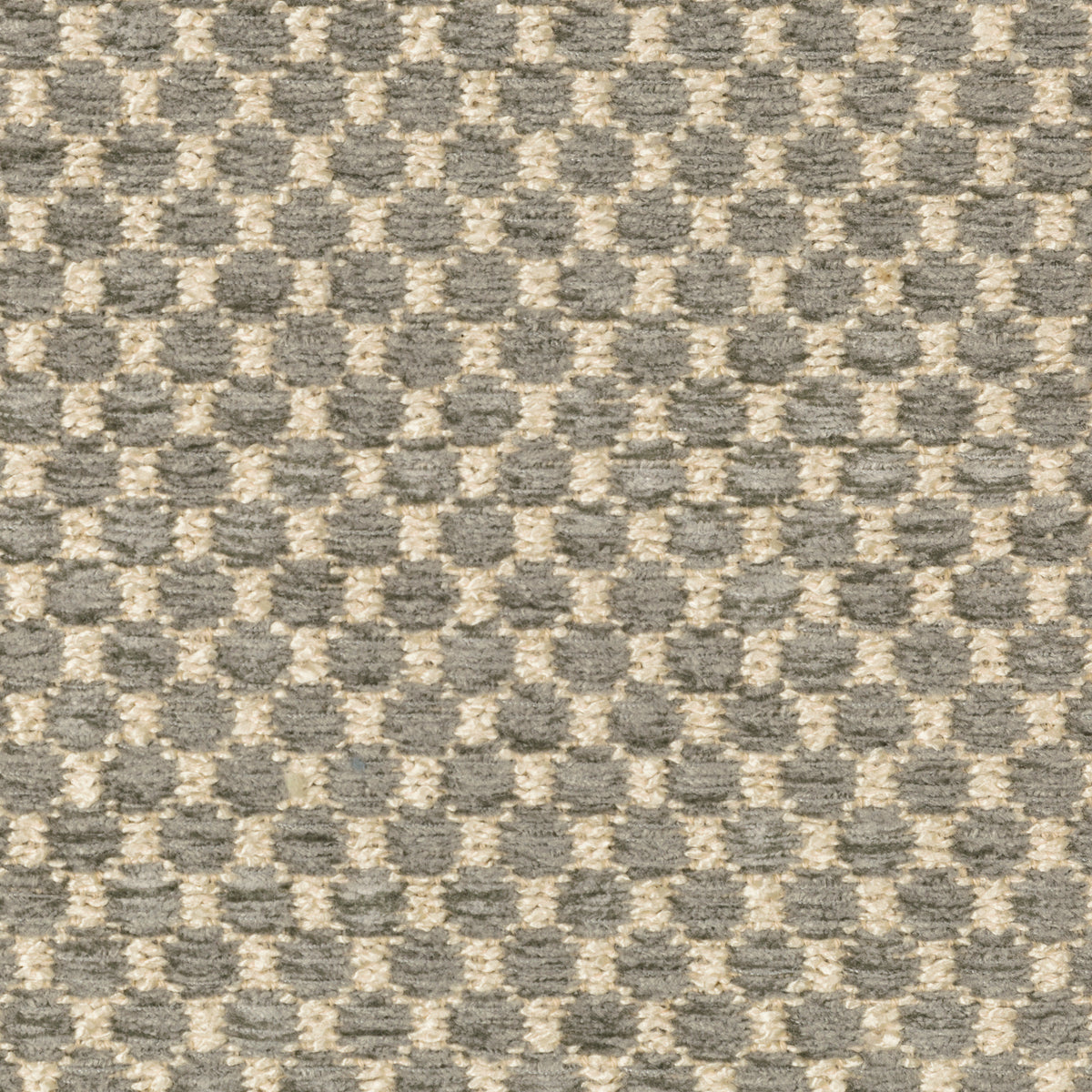 Ecrins Texture Fabric by Brunschwig & Fils in Grey