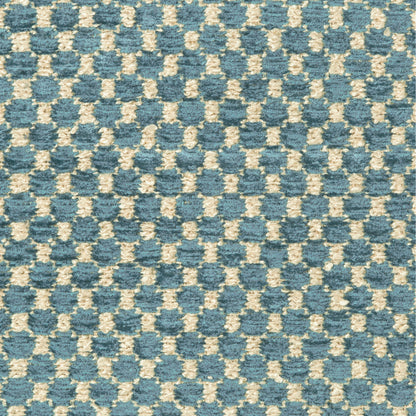 Ecrins Texture Fabric by Brunschwig & Fils in Teal