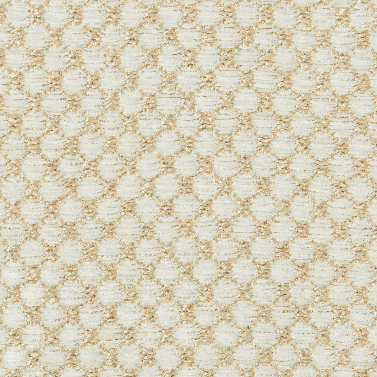 Ecrins Texture Fabric by Brunschwig & Fils in Pearl