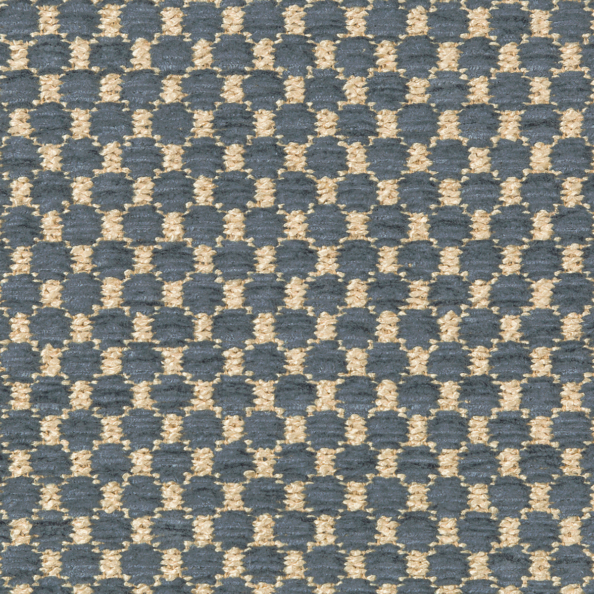 Ecrins Texture Fabric by Brunschwig & Fils in Blue