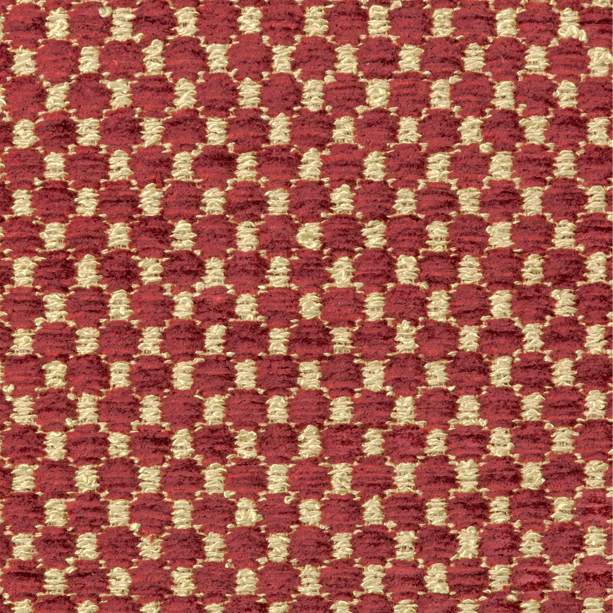 Ecrins Texture Fabric by Brunschwig & Fils in Ruby