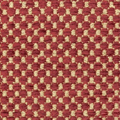 Ecrins Texture Fabric by Brunschwig & Fils in Ruby