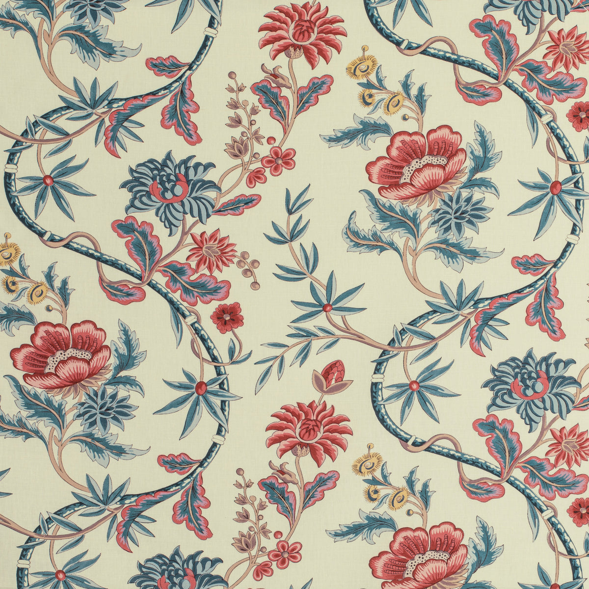 Veronique Print Fabric by Brunschwig & Fils in Blue