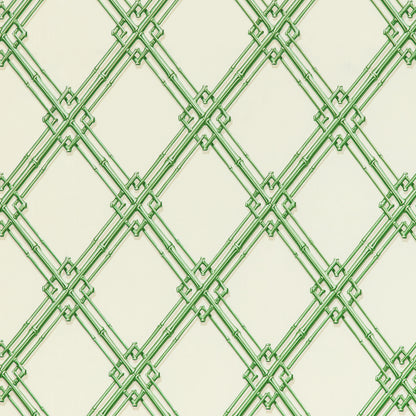 Le Bambou Print Fabric by Brunschwig & Fils in Green