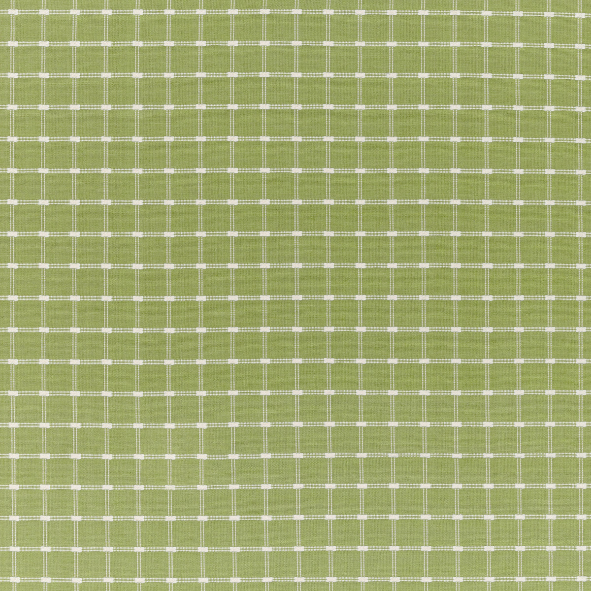 Lison Check Fabric by Brunschwig & Fils in Leaf