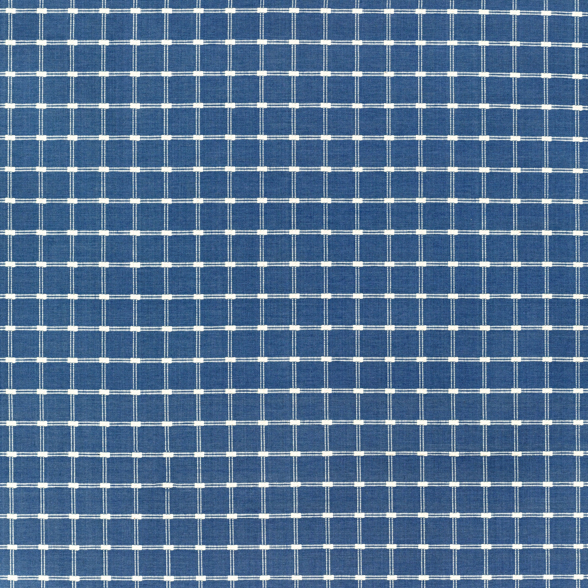Lison Check Fabric by Brunschwig & Fils in Blue