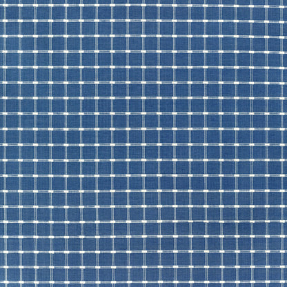Lison Check Fabric by Brunschwig & Fils in Blue