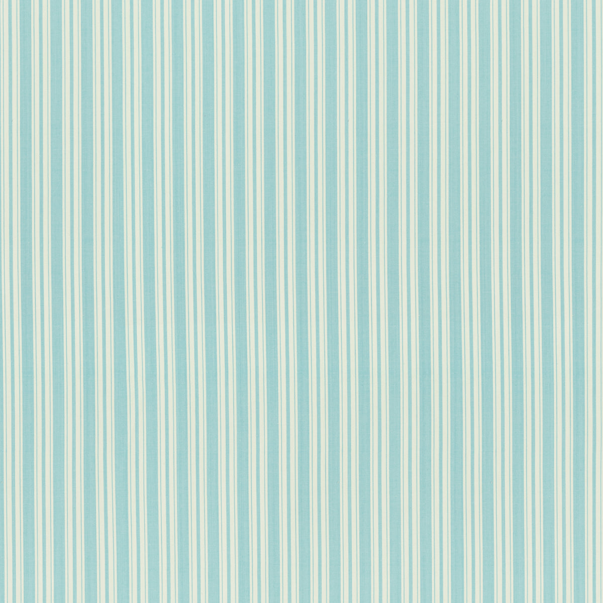 Selune Stripe Fabric by Brunschwig & Fils in Aqua