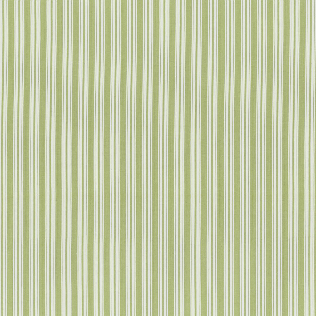 Selune Stripe Fabric by Brunschwig & Fils in Leaf