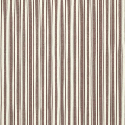 Selune Stripe Fabric by Brunschwig & Fils in Brown