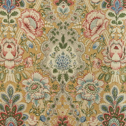 Carvallo Print Fabric by Brunschwig & Fils in Canary