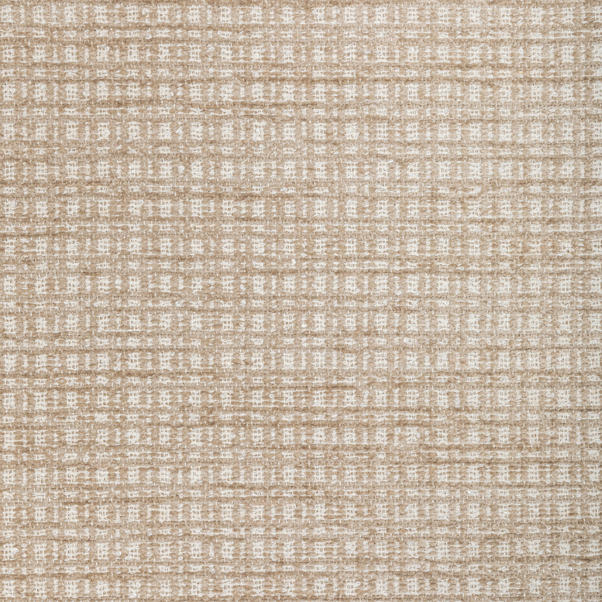 Landiers Texture Fabric by Brunschwig & Fils in Cream