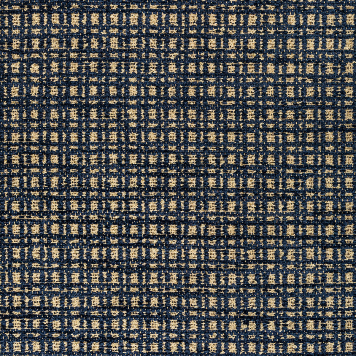 Landiers Texture Fabric by Brunschwig & Fils in Navy