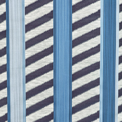 Mnemba Woven Fabric by Brunschwig & Fils in Indigo