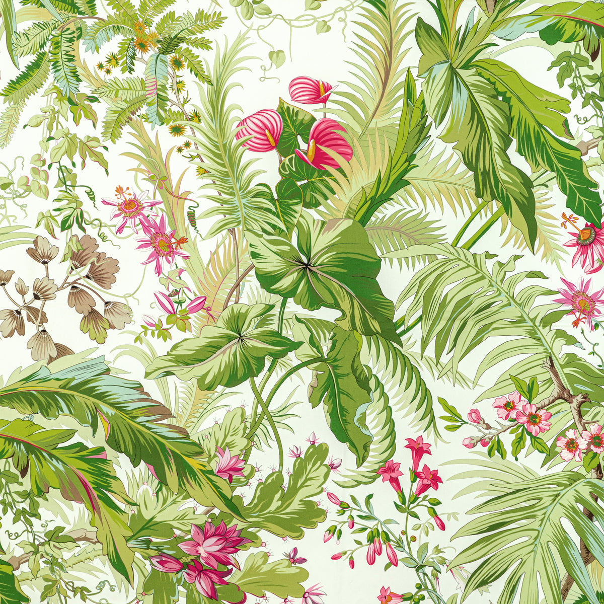 Majorelle Print Fabric by Brunschwig & Fils in Spring