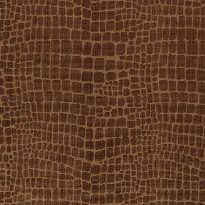 Croc Velvet Fabric by Brunschwig & Fils in Amber