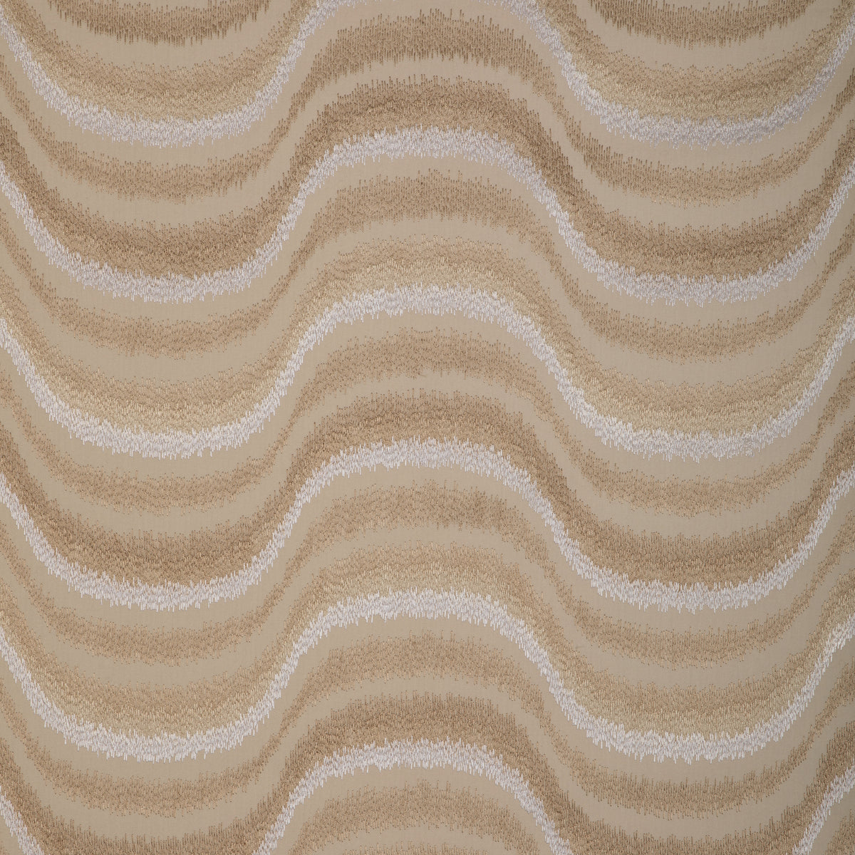 Du Son Emb Fabric by Brunschwig & Fils in Beige