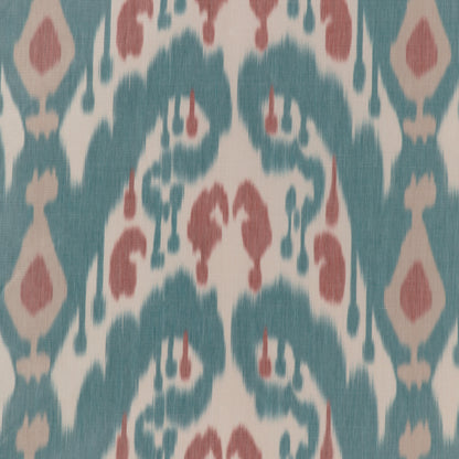 Bukara Warp Print Fabric by Brunschwig & Fils in Lake